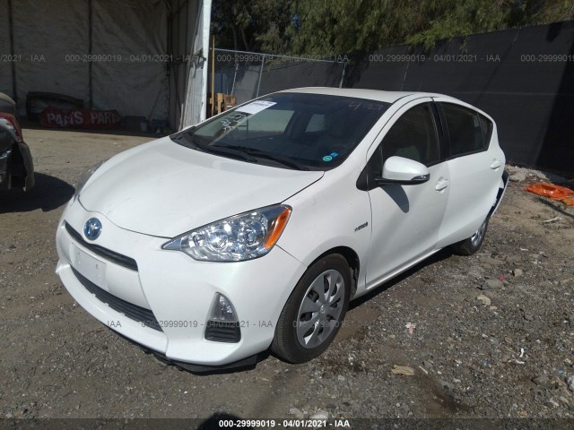 Photo 1 VIN: JTDKDTB33D1547110 - TOYOTA PRIUS C 