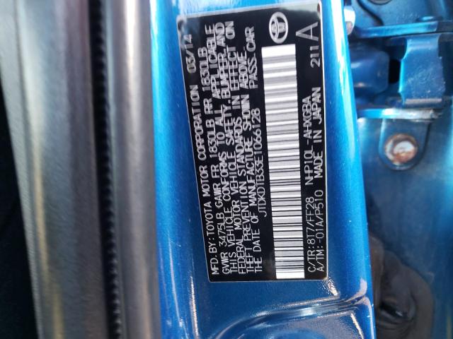 Photo 11 VIN: JTDKDTB33E1066128 - TOYOTA PRIUS C 