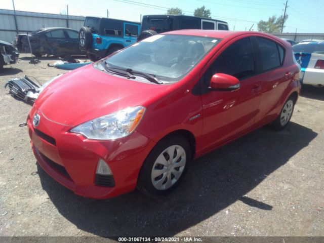 Photo 1 VIN: JTDKDTB33E1073614 - TOYOTA PRIUS C 