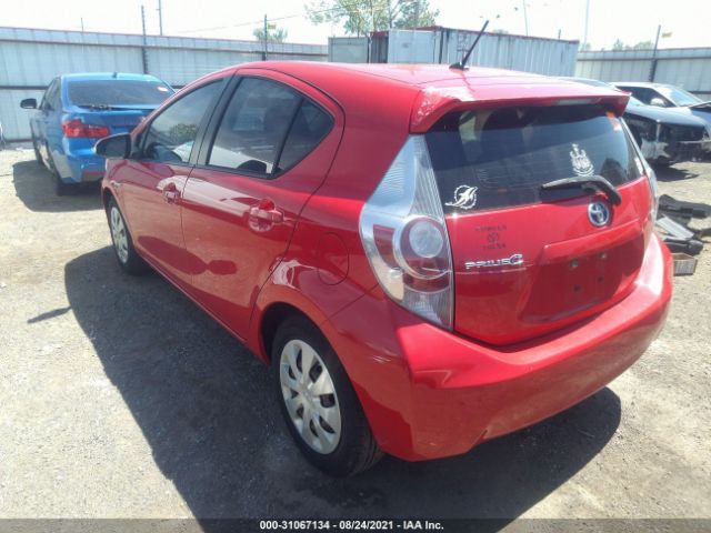 Photo 2 VIN: JTDKDTB33E1073614 - TOYOTA PRIUS C 