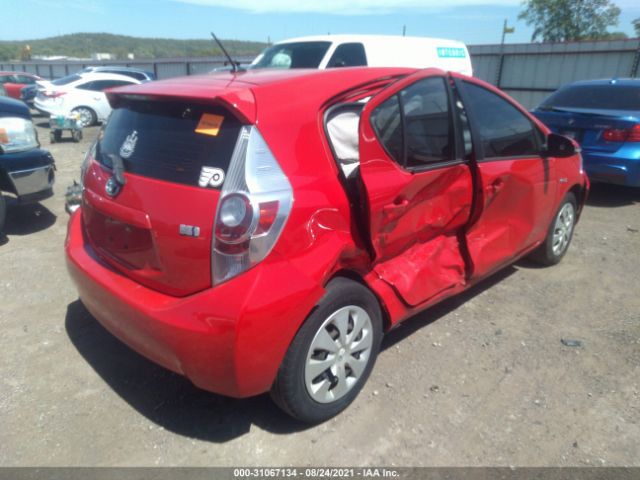 Photo 3 VIN: JTDKDTB33E1073614 - TOYOTA PRIUS C 