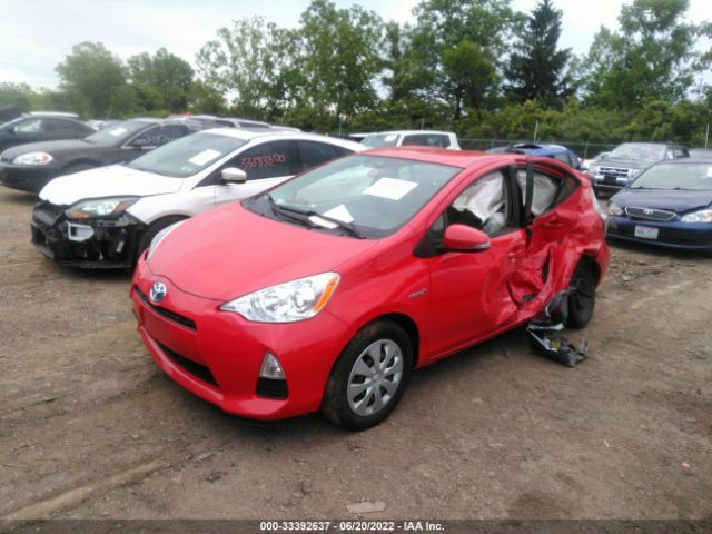 Photo 1 VIN: JTDKDTB33E1074715 - TOYOTA PRIUS C 