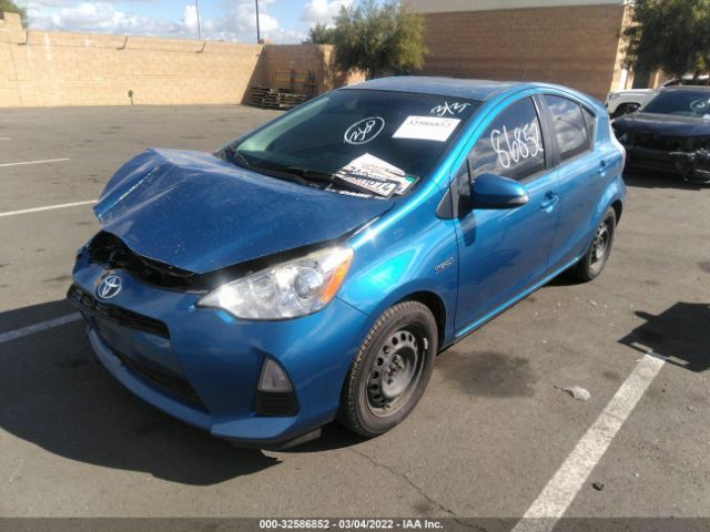 Photo 1 VIN: JTDKDTB33E1077047 - TOYOTA PRIUS C 