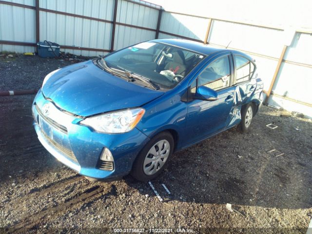 Photo 1 VIN: JTDKDTB33E1558562 - TOYOTA PRIUS C 