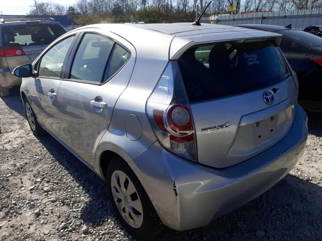 Photo 2 VIN: JTDKDTB33E1571957 - TOYOTA PRIUS C 