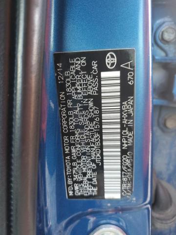 Photo 11 VIN: JTDKDTB33F1576187 - TOYOTA PRIUS C 