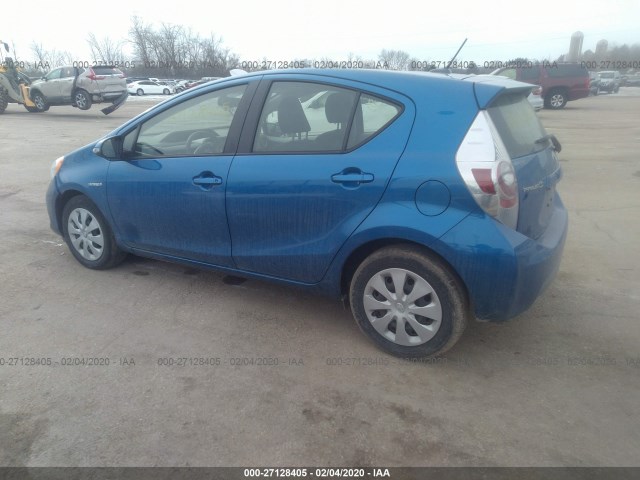 Photo 2 VIN: JTDKDTB34C1010633 - TOYOTA PRIUS C 