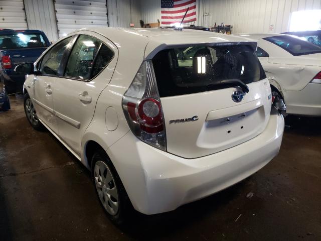 Photo 2 VIN: JTDKDTB34C1011555 - TOYOTA PRIUS C 