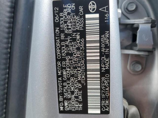 Photo 11 VIN: JTDKDTB34C1013466 - TOYOTA PRIUS C 