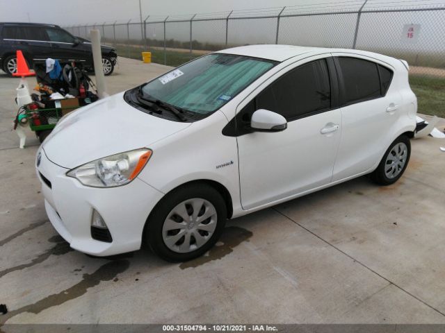 Photo 1 VIN: JTDKDTB34C1028775 - TOYOTA PRIUS C 