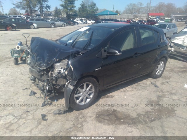 Photo 1 VIN: JTDKDTB34C1502031 - TOYOTA PRIUS C 