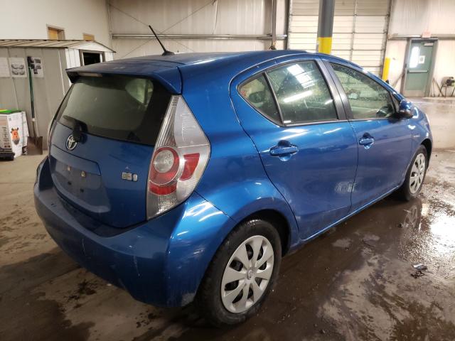 Photo 3 VIN: JTDKDTB34C1524577 - TOYOTA PRIUS C 