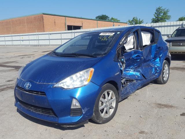 Photo 1 VIN: JTDKDTB34C1525793 - TOYOTA PRIUS C 