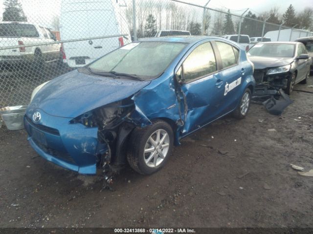 Photo 1 VIN: JTDKDTB34D1032343 - TOYOTA PRIUS C 