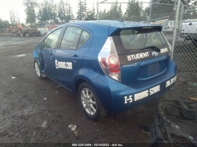 Photo 2 VIN: JTDKDTB34D1032343 - TOYOTA PRIUS C 