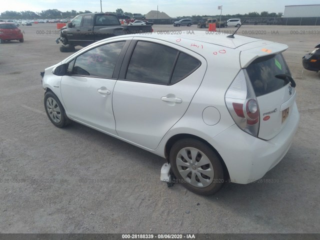 Photo 2 VIN: JTDKDTB34D1039289 - TOYOTA PRIUS C 