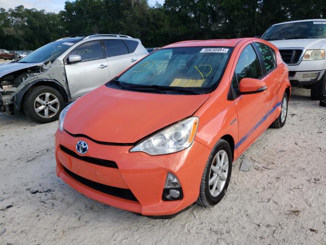 Photo 1 VIN: JTDKDTB34D1050180 - TOYOTA PRIUS C 