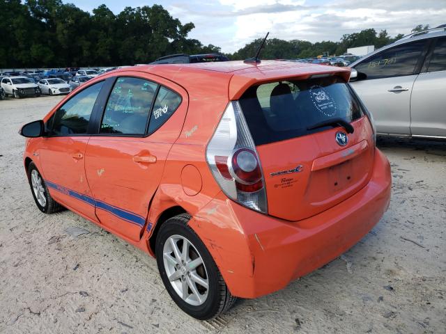 Photo 2 VIN: JTDKDTB34D1050180 - TOYOTA PRIUS C 