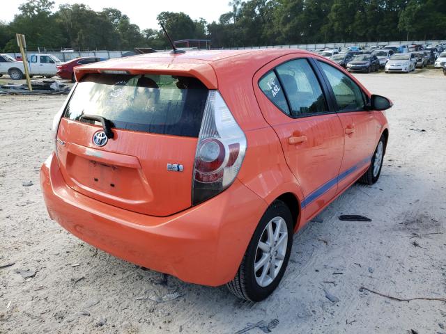 Photo 3 VIN: JTDKDTB34D1050180 - TOYOTA PRIUS C 