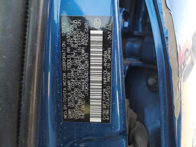 Photo 11 VIN: JTDKDTB34D1528193 - TOYOTA PRIUS C 