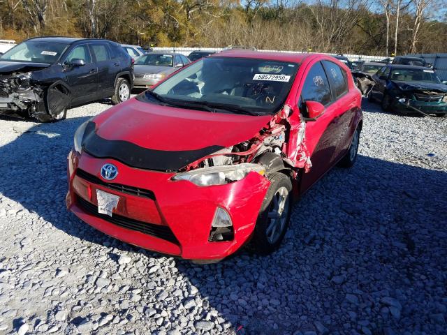 Photo 1 VIN: JTDKDTB34D1529621 - TOYOTA PRIUS C 