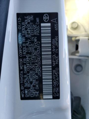 Photo 11 VIN: JTDKDTB34D1533412 - TOYOTA PRIUS 