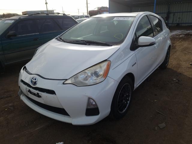 Photo 1 VIN: JTDKDTB34D1541168 - TOYOTA PRIUS C 