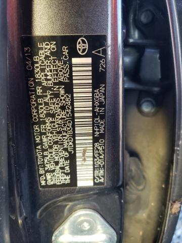 Photo 11 VIN: JTDKDTB34D1542482 - TOYOTA PRIUS 