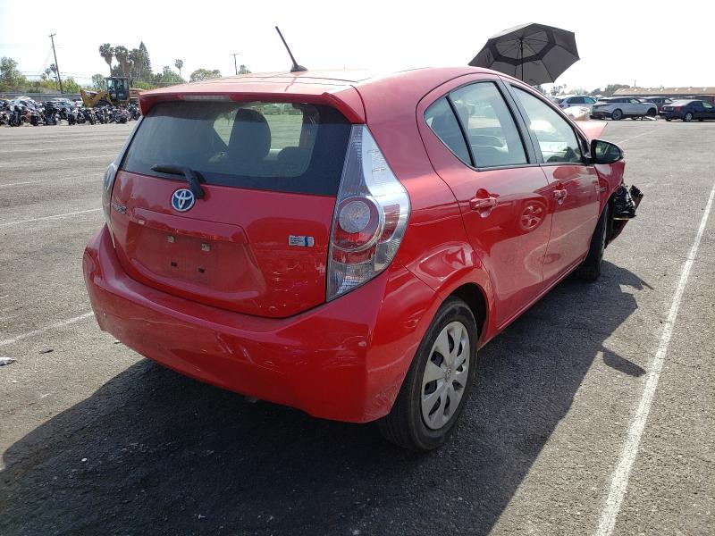 Photo 3 VIN: JTDKDTB34E1066476 - TOYOTA PRIUS C 