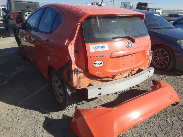 Photo 2 VIN: JTDKDTB34E1069863 - TOYOTA PRIUS C 