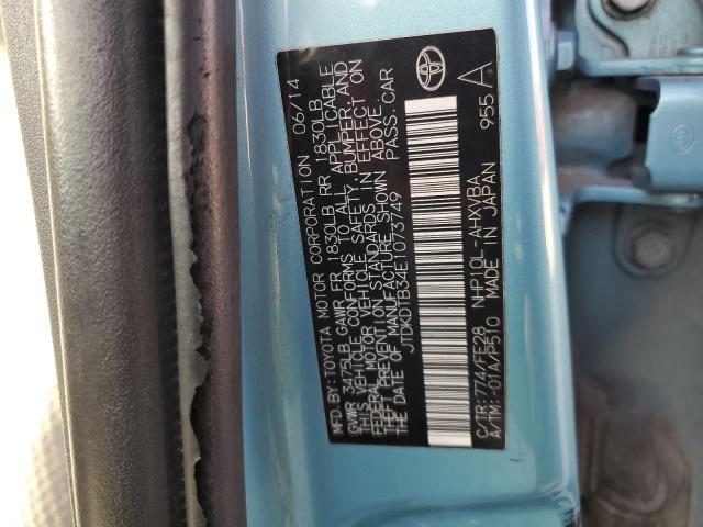 Photo 11 VIN: JTDKDTB34E1073749 - TOYOTA PRIUS C 