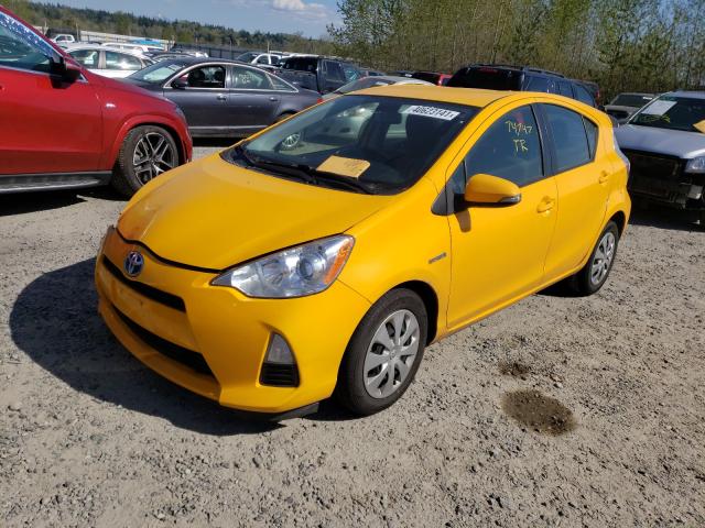 Photo 1 VIN: JTDKDTB34E1075145 - TOYOTA PRIUS C 