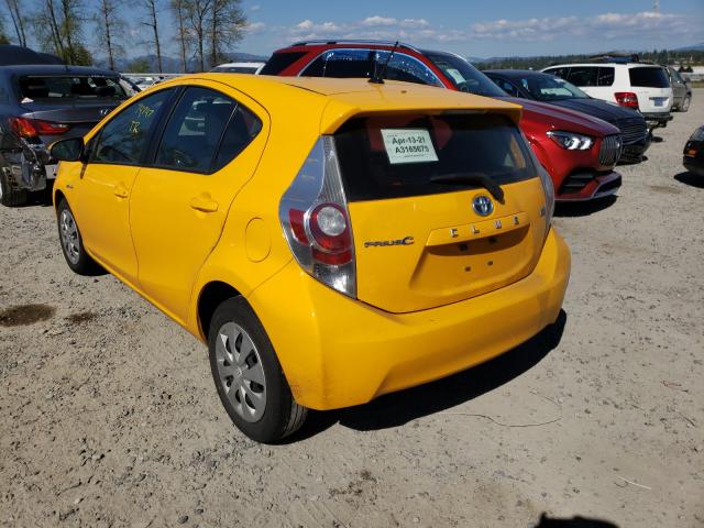 Photo 2 VIN: JTDKDTB34E1075145 - TOYOTA PRIUS C 