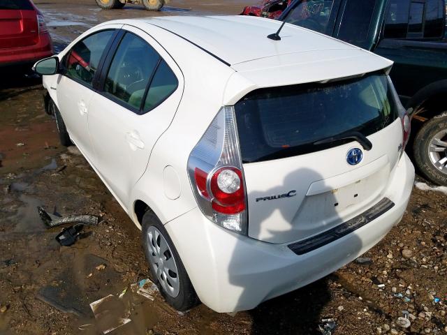 Photo 2 VIN: JTDKDTB34E1562815 - TOYOTA PRIUS C 