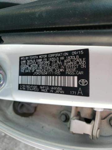 Photo 9 VIN: JTDKDTB34F1111935 - TOYOTA PRIUS C 