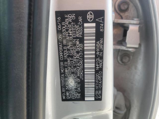 Photo 11 VIN: JTDKDTB34G1131703 - TOYOTA PRIUS 