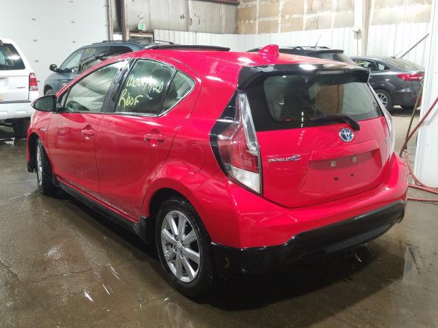 Photo 2 VIN: JTDKDTB34H1592868 - TOYOTA PRIUS C 