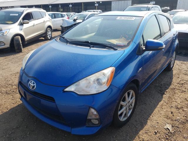 Photo 1 VIN: JTDKDTB35C1020202 - TOYOTA PRIUS C 