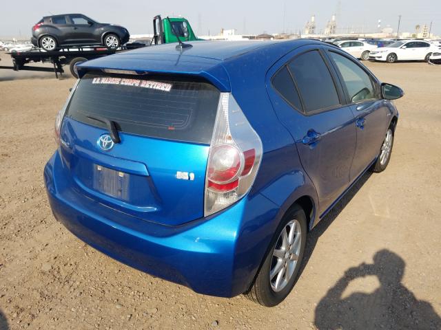 Photo 3 VIN: JTDKDTB35C1020202 - TOYOTA PRIUS C 