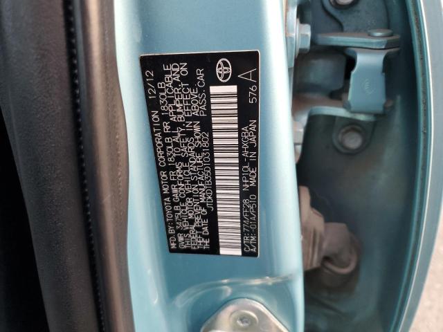 Photo 11 VIN: JTDKDTB35D1031802 - TOYOTA PRIUS C 