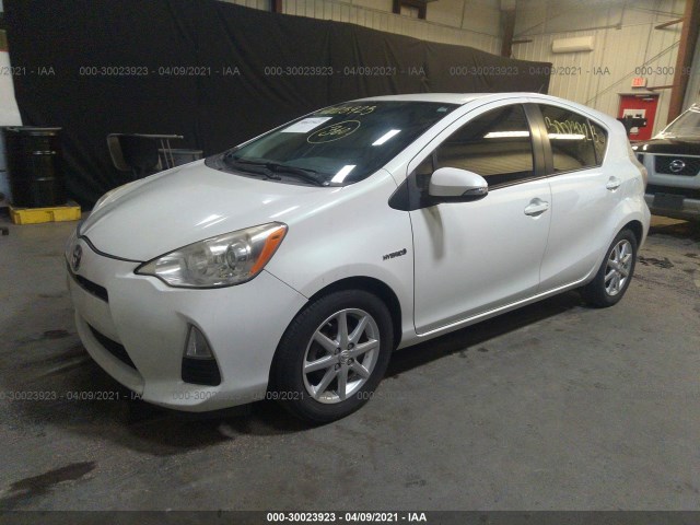 Photo 1 VIN: JTDKDTB35D1037387 - TOYOTA PRIUS C 