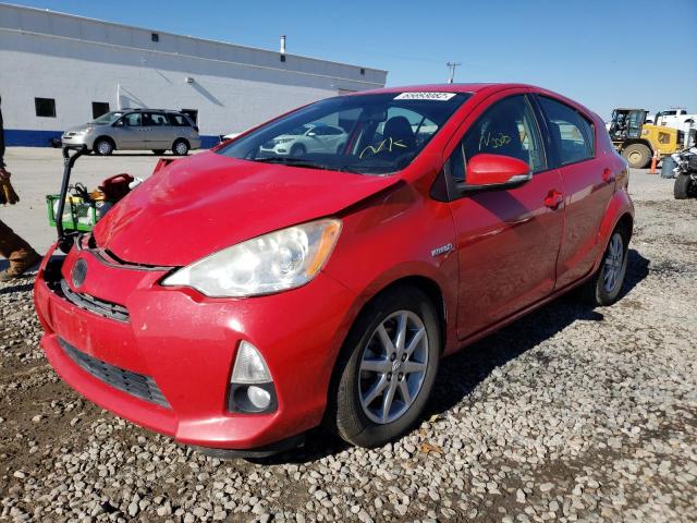 Photo 1 VIN: JTDKDTB35D1040449 - TOYOTA PRIUS C 