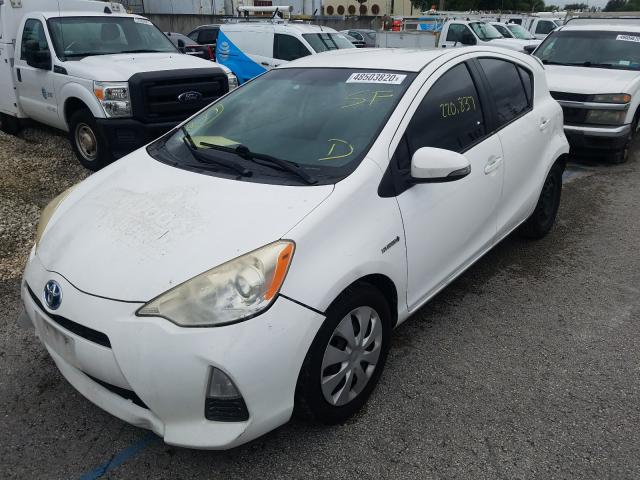 Photo 1 VIN: JTDKDTB35D1537355 - TOYOTA PRIUS C 