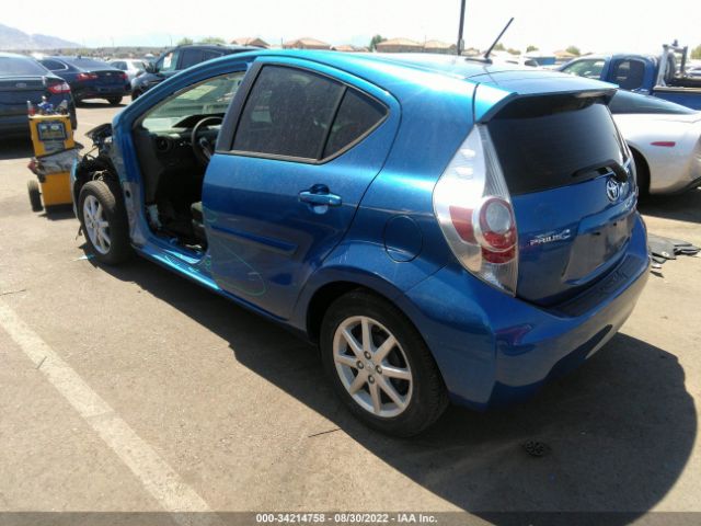 Photo 2 VIN: JTDKDTB35D1544922 - TOYOTA PRIUS C 