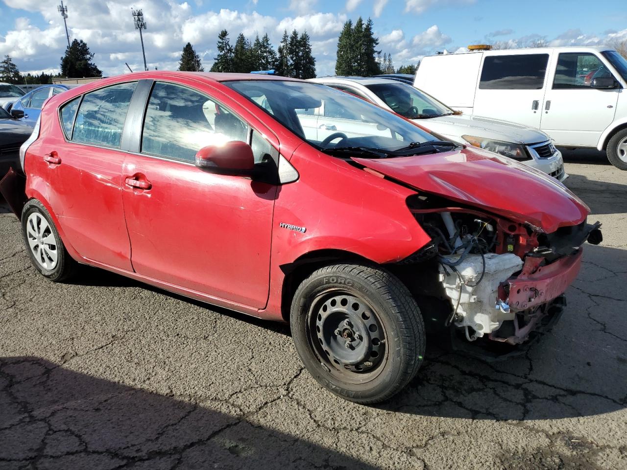 Photo 3 VIN: JTDKDTB35D1546962 - TOYOTA PRIUS 