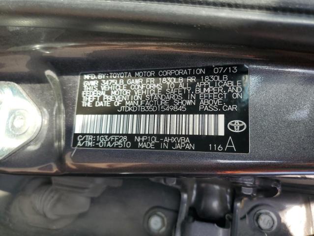 Photo 11 VIN: JTDKDTB35D1549845 - TOYOTA PRIUS 