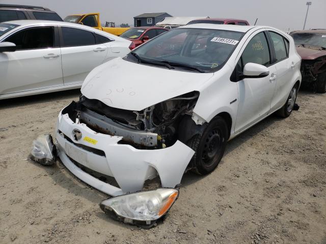 Photo 1 VIN: JTDKDTB35D1550395 - TOYOTA PRIUS C 