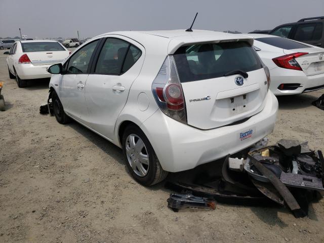 Photo 2 VIN: JTDKDTB35D1550395 - TOYOTA PRIUS C 