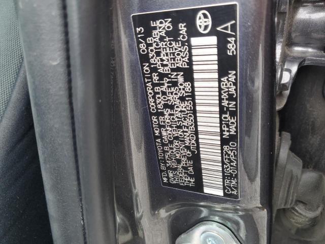 Photo 11 VIN: JTDKDTB35D1551188 - TOYOTA PRIUS C 