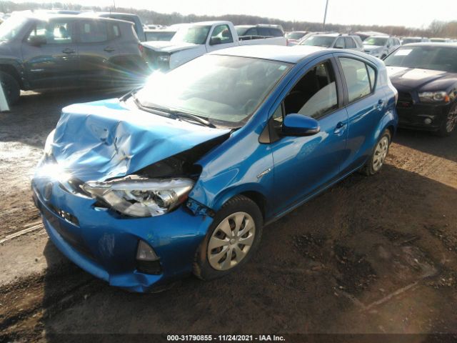 Photo 1 VIN: JTDKDTB35D1556391 - TOYOTA PRIUS C 